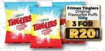 Take 'n Pay Frimax Tinglers Original Flavoured Puffs 3 x 100g offer