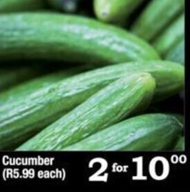 Oxford Freshmarket Cucumber offer