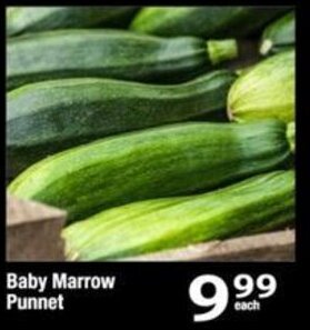 Oxford Freshmarket Baby Marrow Punnet offer