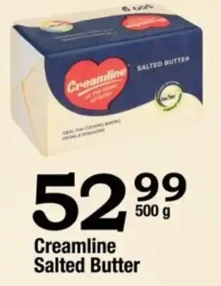 Oxford Freshmarket Creamline Salted Butter 500g offer
