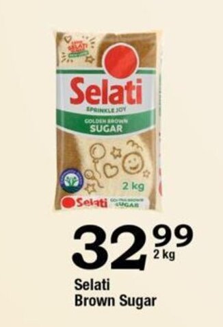 Oxford Freshmarket Selati Brown Sugar 2kg offer
