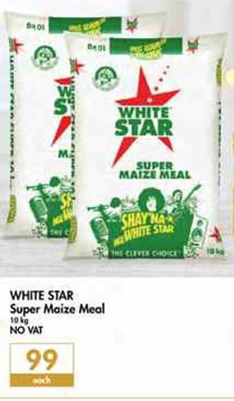 Makro White Star Super Maize Meal 10kg offer