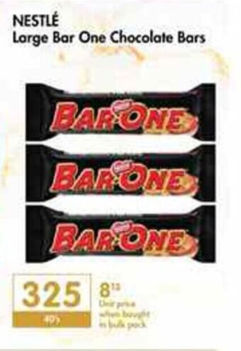 Makro Nestlé Large Bar One Chocolate Bars offer