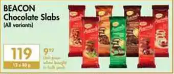 Makro Beacon Chocolate Slab all variants 12 x 30g offer