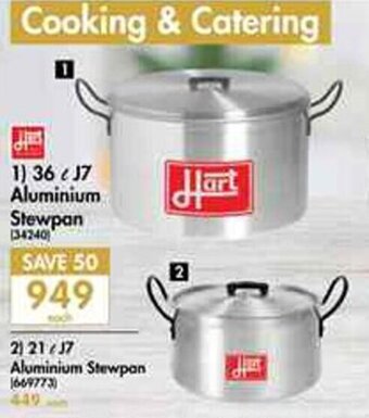 Makro Hart 36L J7 Aluminium Stewpan offer