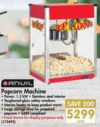 Makro Anvil Popcorn Machine offer