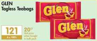 Makro Glen Tagless Teabags offer