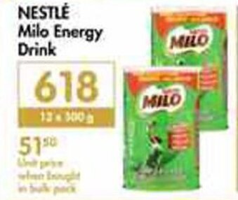 Makro Nestlé Milo Energy Drink offer