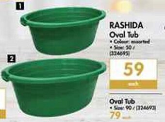 Makro Rashida Oval Tub 50L offer