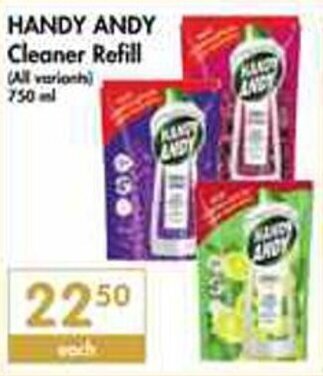 Makro Handy Andy Cleaner Refill all variants 750ml offer
