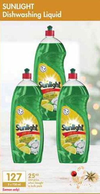 Makro Sunlight Dishwashing Liquid offer