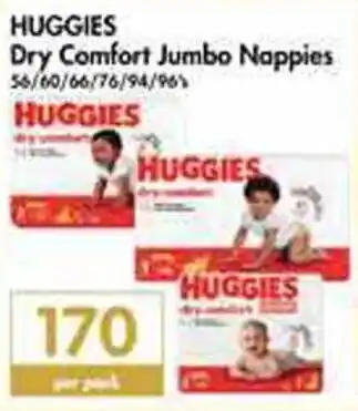 Makro Huggies Dry Comfort Jumbo Nappies offer