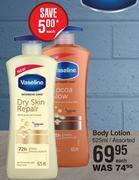 Dis-Chem Vaseline body lotion assorted-625ml each offer