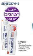 Sensodyne toothpaste-for 1 x 75ml