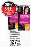 Dis-Chem L'oreal casting creme gloss conditioning hair colour assorted shades-each offer