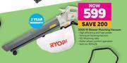 Game Ryobi 3000w blower mulching vacuum offer