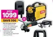 Game Ryobi 650w angle grinder plus 120a welder offer
