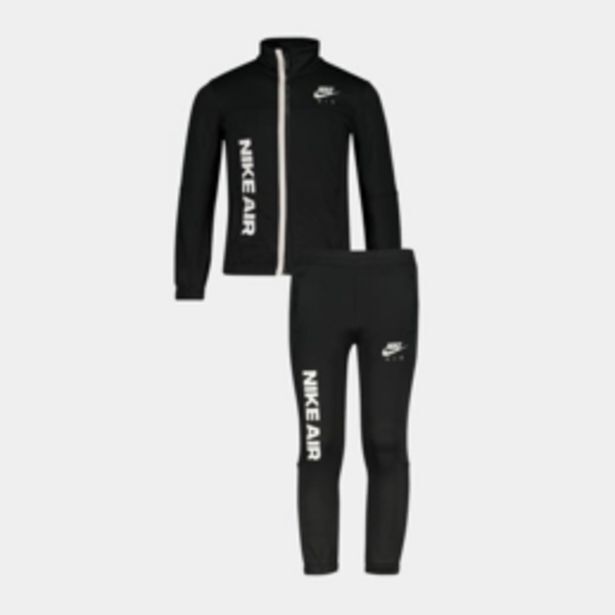Boys nike toddler air black tracksuit offer at Totalsports