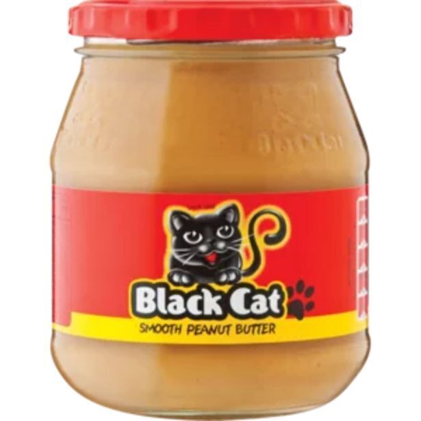Black cat smooth peanut butter 400g offer at Shoprite