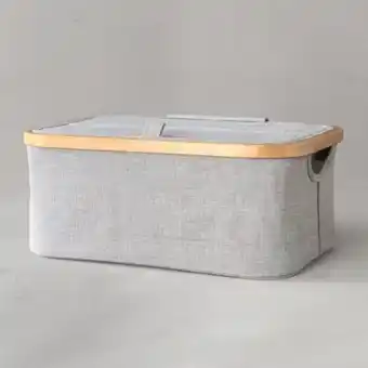 Akore storage bin with lid