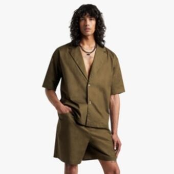 The FIX Men's fatigue co-ord relaxed shorts offer