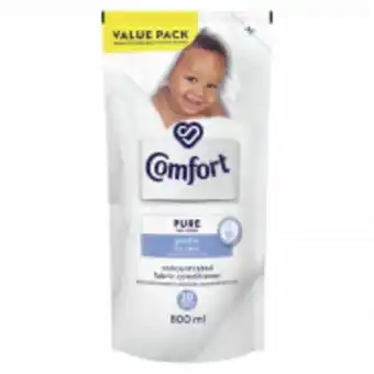 HiFi Corp Comfort pure concentrated fabric softener refill for sensitive skin 800ml offer