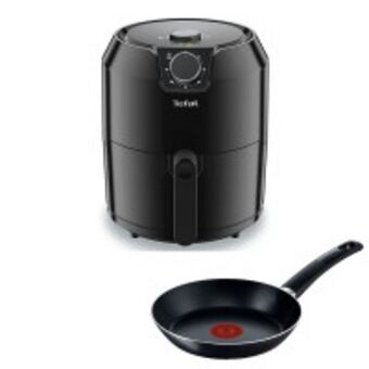 Home etc Tefal easy fry classic black 4.2l + free tefal simplicity non stick frypan 28 cm offer