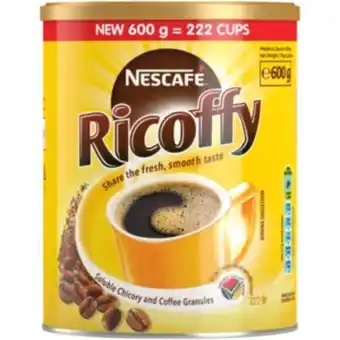 Shoprite Nescafé soluble chicory & coffee granules 600g offer