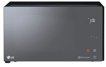 Lg ms4295dis 42l smog microwave oven with smart inverter – black