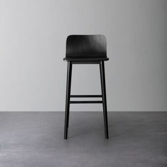 Tami bar stool - black