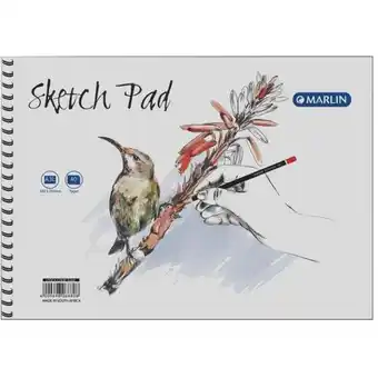 Game Marlin sketch pad a3l_40page side spiral offer