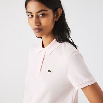 Lacoste Women's lacoste regular fit soft cotton petit piqué polo shirt offer