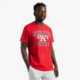 Totalsports Men's ts red state varsity t-shirt offer