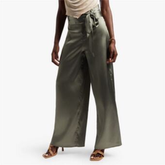 The FIX Women's fatigue satin pants offer
