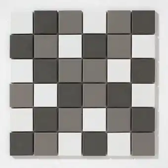 Tile Africa Amaretto anthracite porcelain mosaic 300x300mm offer