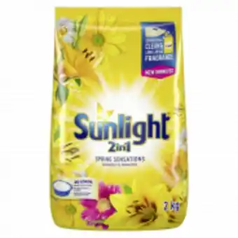 Sunlight 2in1 spring sensations hand washing powder detergent 2kg