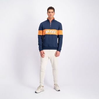 Hi-Tec Mens heritage 1/4 zip top offer