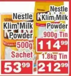 Advance Cash n Carry Nestle Klim Milk Powder 900g Tin offer