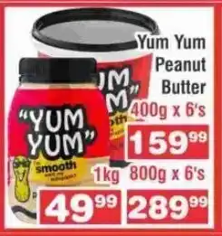 Advance Cash n Carry Yum Yum Peanut Butter 1kg offer
