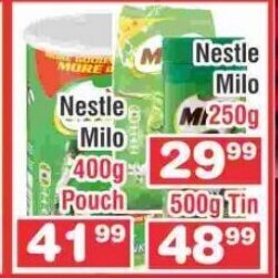 Advance Cash n Carry Nestle Milo 250g offer