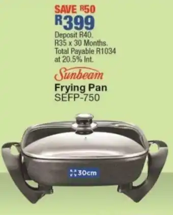 OK Furniture Sunbeam Pan SEFP-750 offer