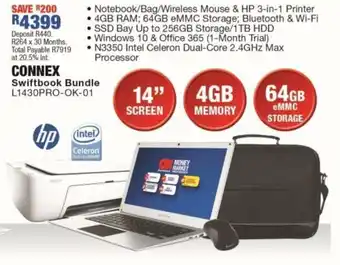 OK Furniture Connex Swiftbook Bundle L1430PRO-OK-1 offer