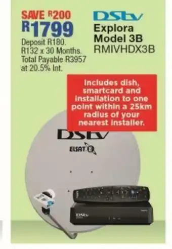 Dsty Explora Model 3B