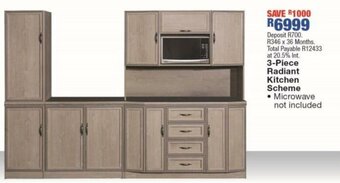 3-Piece Radiant Kitchen Scheme