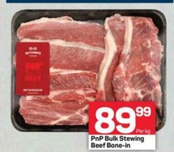 Pick n Pay PnP Bulk Stewing Beef Bone-in offer