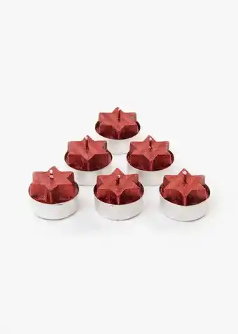 Woolworths Star tea light candle set 6 pack offer