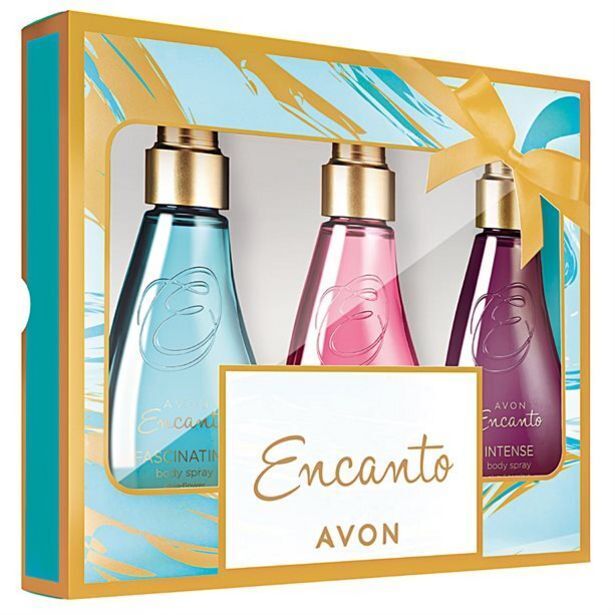 Encanto body spray gift set offer at AVON