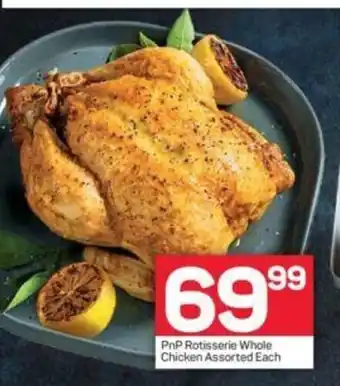 Pick n Pay PnP Rotisserie Whole Chicken Assorted offer