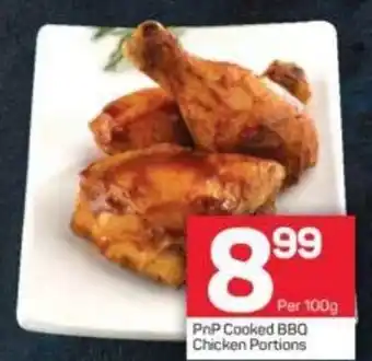 Pick n Pay PnP Cooked BBQ Chicken Portions 100g offer