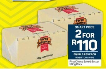 First Choice Salted Butter 500g